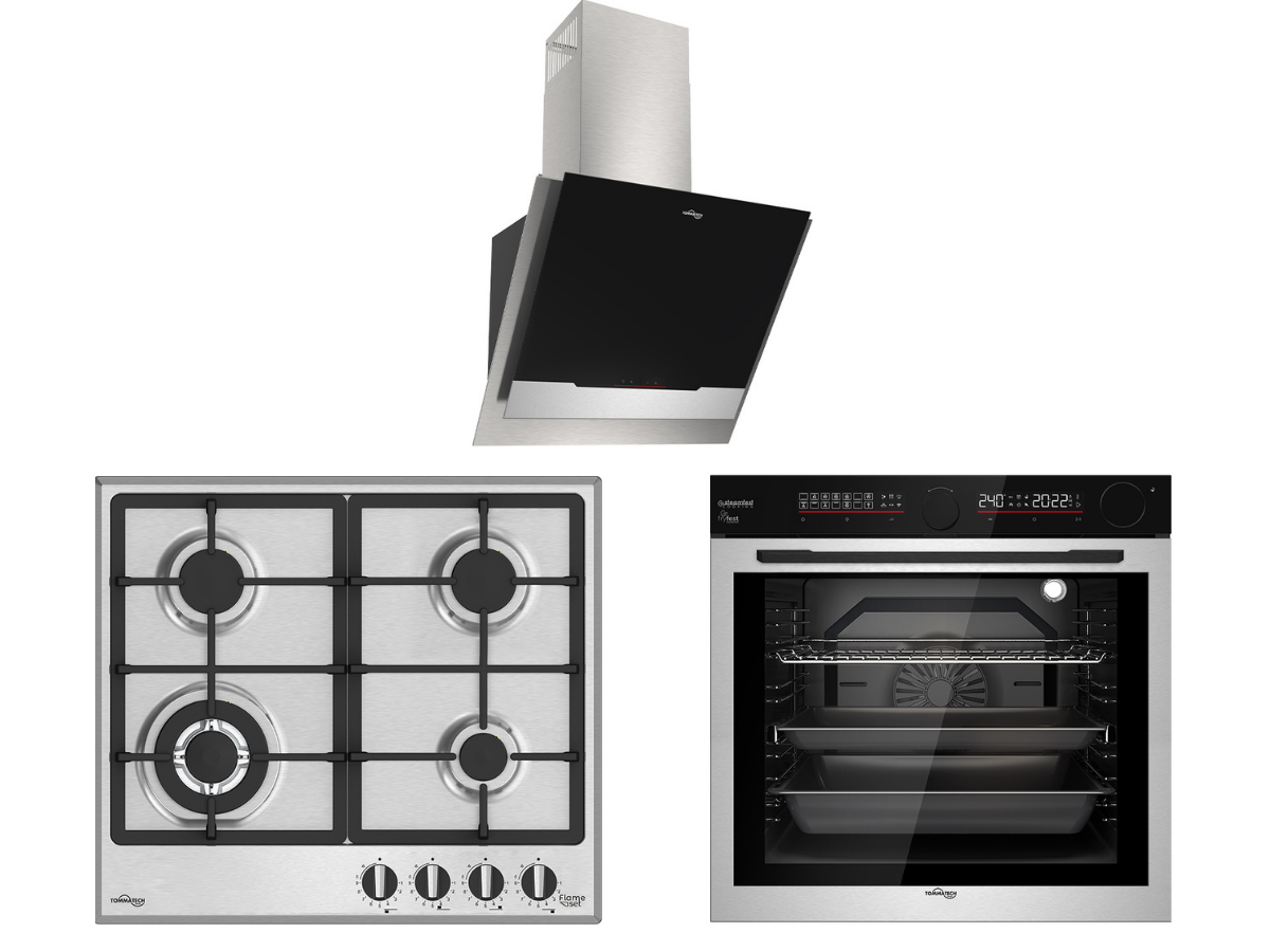 TommaTech TT400 Gray Built-in Appliance Set