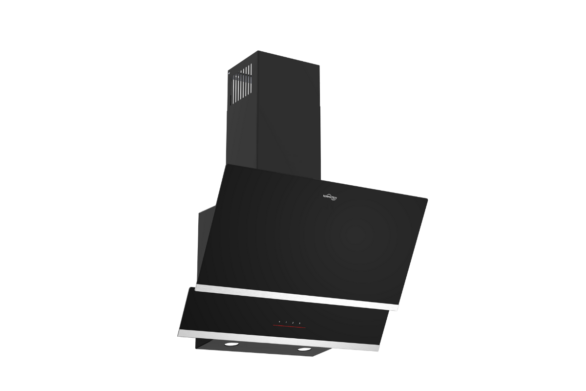 TommaTech TDE6001BG Wall-Mounted Hood 60 cm Black