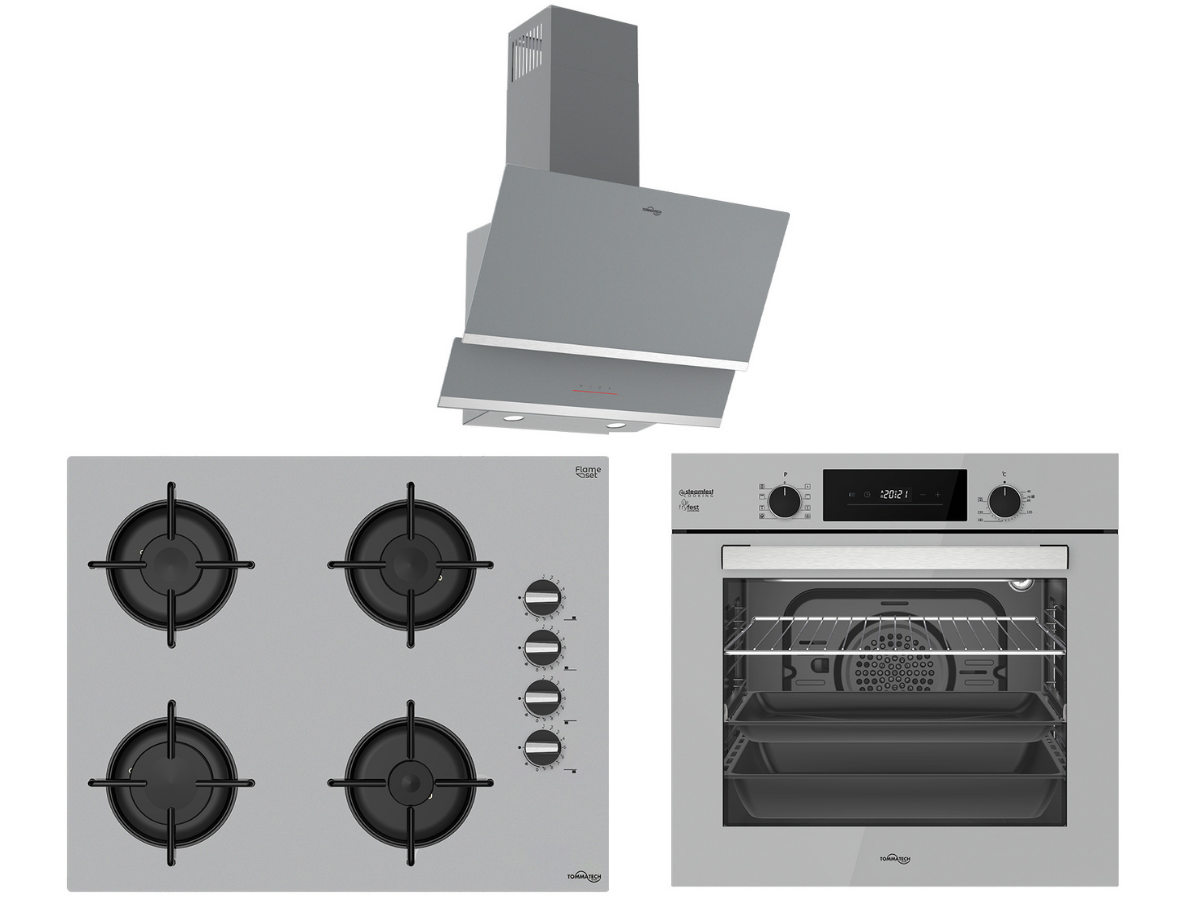 TommaTech TT200 Gray Built-in Appliance Set