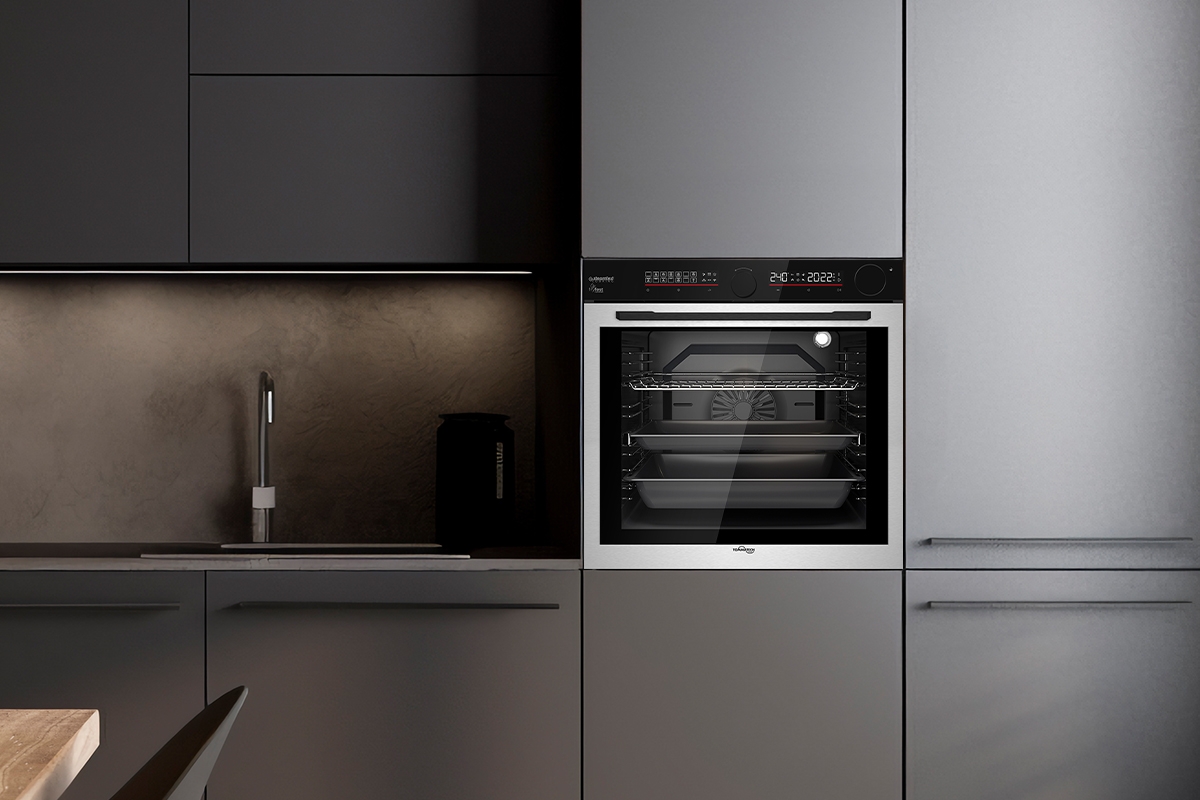 TommaTech TAF6001IS Built-in Electric Oven 60 cm Inox Glass