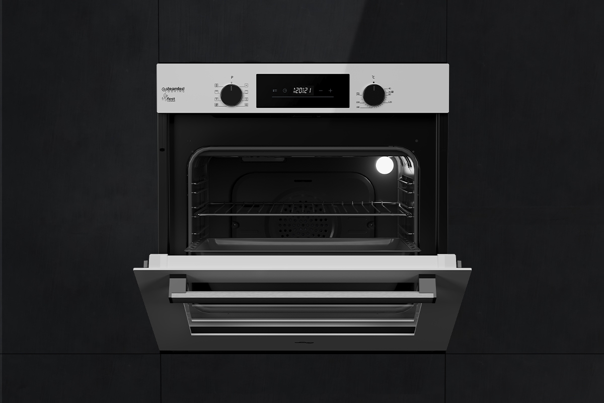 TommaTech TAF6005WS Built-in Electric Oven 60 cm White Glass